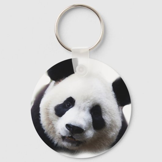 Porte-clés Panda Portrait Porte - clés (Recto)