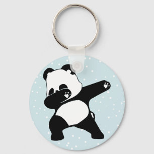 Porte-clés Panda qui dabbe, , Panda drôle danse dab