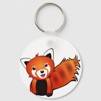Porte-clés Panda Rouge