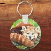 Porte-clés Panda rouge (Recto)
