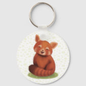 Porte-clés Panda roux (Recto)