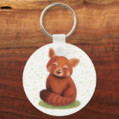 Porte-clés Panda roux (Recto)