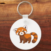 Porte-clés Panda roux mignon (Recto)