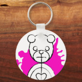 Porte-clés panda splatz. (Recto)
