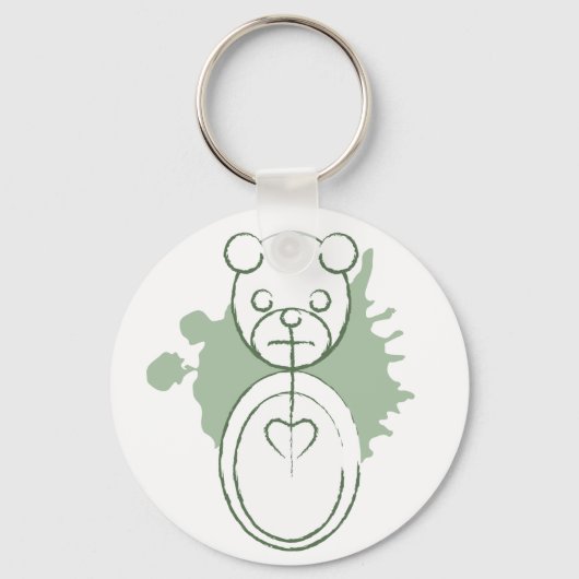 Porte-clés panda splatz. (Recto)