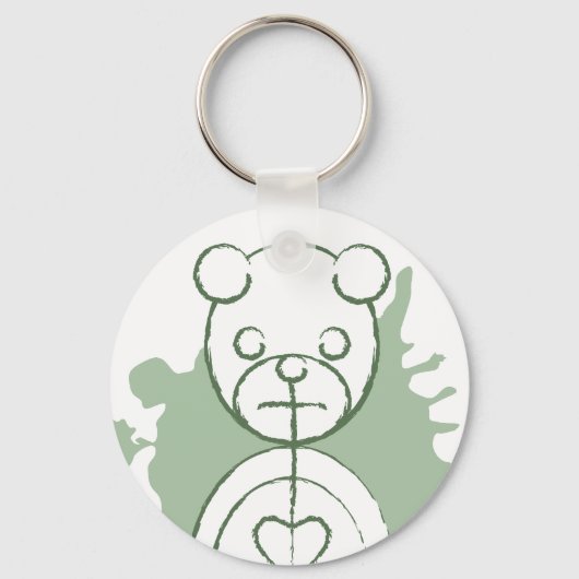 Porte-clés panda splatz. (Recto)