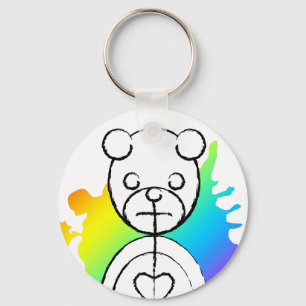 Porte-clés panda splatz.
