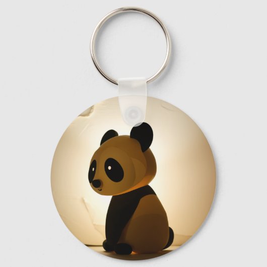 Porte-clés Panda Triste (Recto)