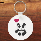 Porte-clés Panda Valentine (Recto)