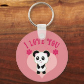 Porte-clés pandas "ours de panda" "bébé de panda bear" "kawai (Recto)