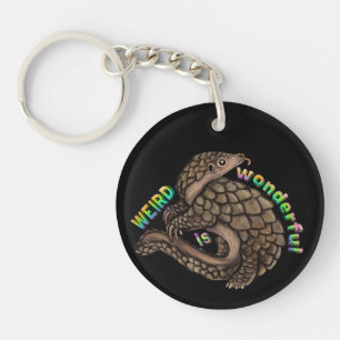 Porte-clés Pangolin Weird est merveilleux