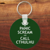 Porte-clés Panic Scream and Call Cthulhu (Recto)