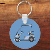 Porte-clés Panier de golf (Recto)