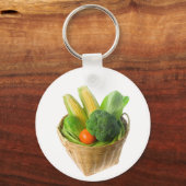 Porte-clés Panier de légumes (Recto)
