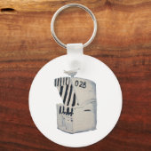 Porte-clés Panier de plage (Recto)
