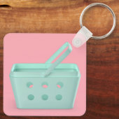 Porte-clés Panier en plastique vide (Verso)