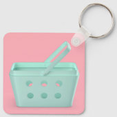 Porte-clés Panier en plastique vide (Dos)