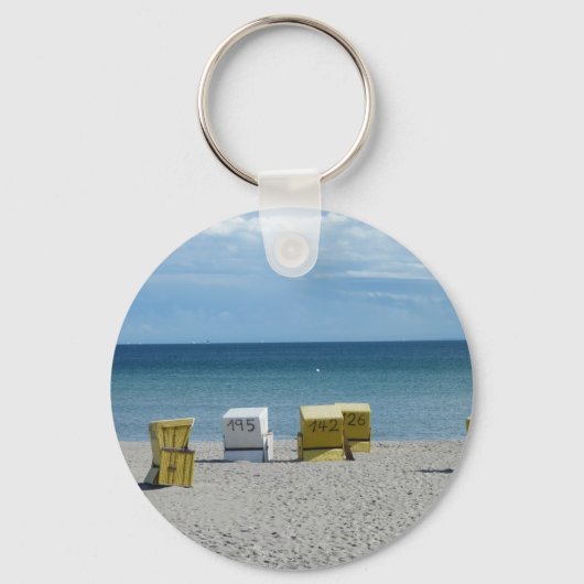 Porte-clés Paniers de plage (Recto)