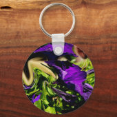 Porte-clés Panique violette (Recto)