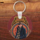 Porte-clés Panneau Art nouveau permanent NEWT SCAMANDER™ (Recto)