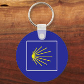 Porte-clés Panneau Camino de Santiago, Espagne (Recto)
