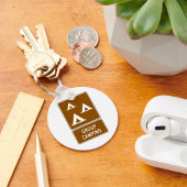 Porte-clés Panneau Camping de groupe