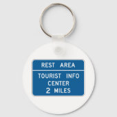Porte-clés Panneau Centre d'information touristique (Recto)
