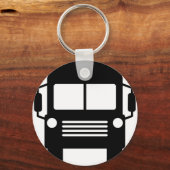 Porte-clés panneau d'autobus scolaire (Recto)