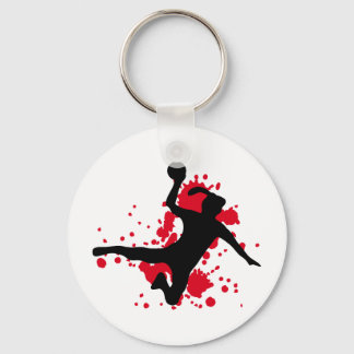 Porte-clés Panneau de handball Frauenhandball