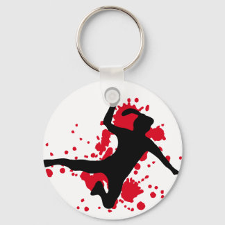 Porte-clés Panneau de handball Frauenhandball