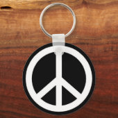 Porte-clés Panneau de paix (Recto)
