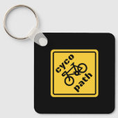 Porte-clés Panneau de route Cycopath Funny pour le surfeur à  (Recto)