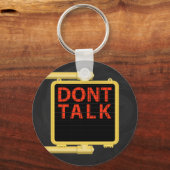 Porte-clés Panneau de signalisation New York Crosswalk (Recto)