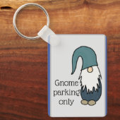 Porte-clés Panneau de stationnement Gnome (Recto)