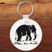 Porte-clés Panneau de trekking des éléphants asiatiques devan (Recto)