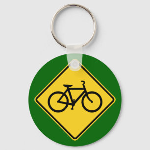 Porte-clés panneau de vélo