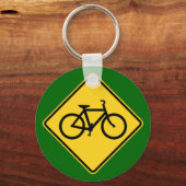 Porte-clés panneau de vélo (Recto)