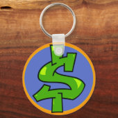 Porte-clés Panneau dollar (Recto)