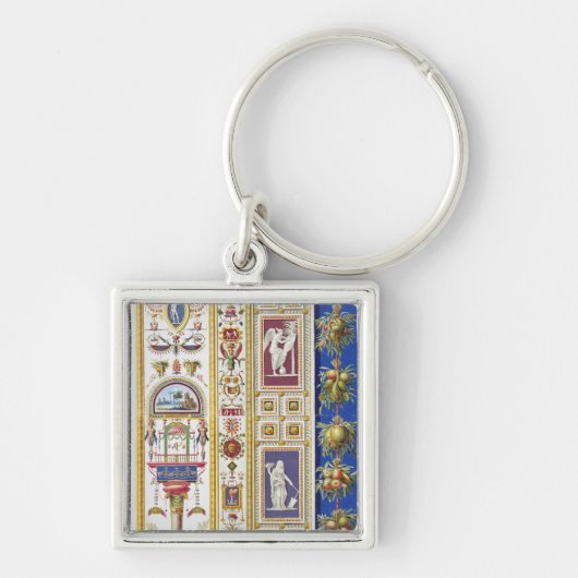 Porte-clés Panneau du bungalow de Raphael à Vatican, de (Devant)
