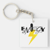 Porte-clés Panneau Énergie (Devant)