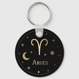 Porte-clés Panneau or Zodiac
