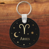Porte-clés Panneau or Zodiac (Recto)