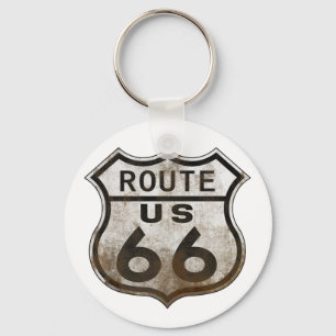 Porte-clés Panneau Route 66