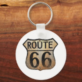 Porte-clés Panneau Route 66 - Produits multiples (Recto)