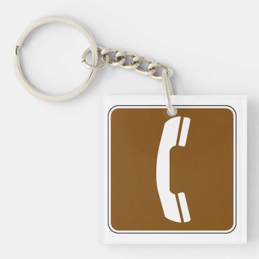 Porte-clés Panneau routier (Devant)