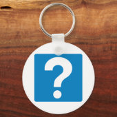 Porte-clés Panneau routier du centre d'information (Recto)