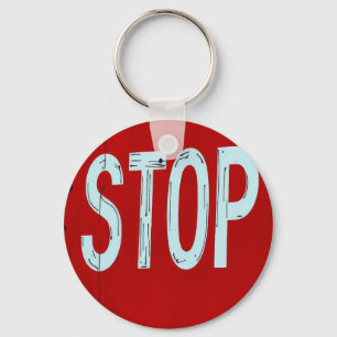 Porte-clés Panneau stop