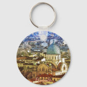 Porte-clés Panorama de Florence, Italie (Recto)