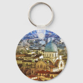 Porte-clés Panorama de Florence, Italie (Verso)