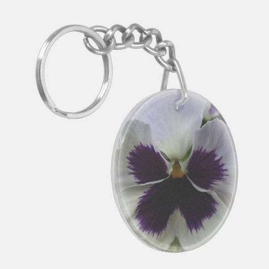 Porte-clés Pansement pourpre et blanc (Devant gauche)